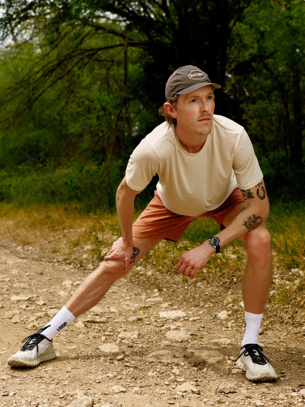 Free Fly Apparel Short Sleeve Tee in Cream